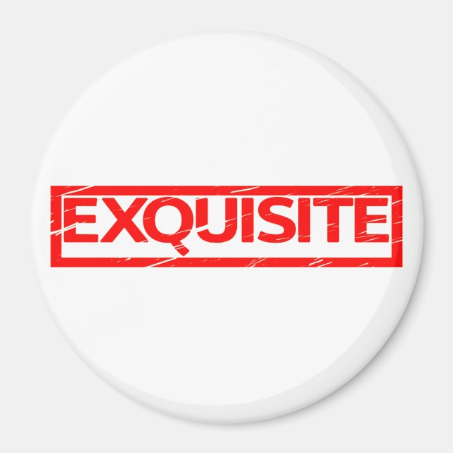 Exquisite Briefmarke Magnet (Vorne)