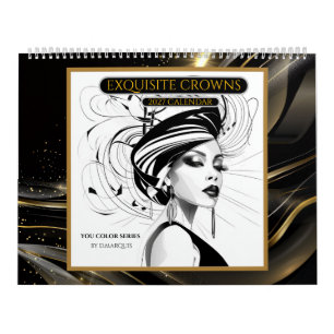 EXQUISITE CROWNS -SIE FÄRBEN SERIE 2027 KALENDER