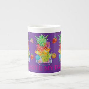 EXQUISITE DAMEN-KUNSTMUGG  PROZELLANTASSE