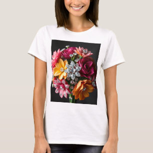 "Exquisite Diamond Bouquet: Ein Atemberaubender Bl T-Shirt
