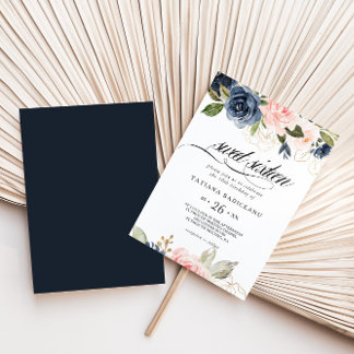 Exquisite Fall Floral 16 . Geburtstag Geburtstagsp Einladung