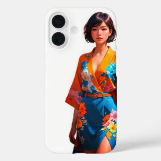 Exquisite Floral Blossom iPhone 16 Fall Hülle