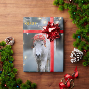 Exquisite isländische Pony Winter Hoiday Geschenk Geschenkpapier