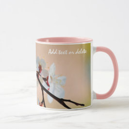 Exquisite japanische Apricot-Blume Tasse