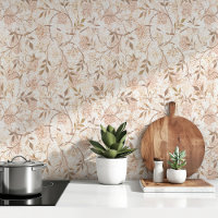 Exquisite Jasmine & Hawthorn - Beige & Taupe