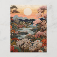 Exquisite traditionelle japanische Tapisserie Art: