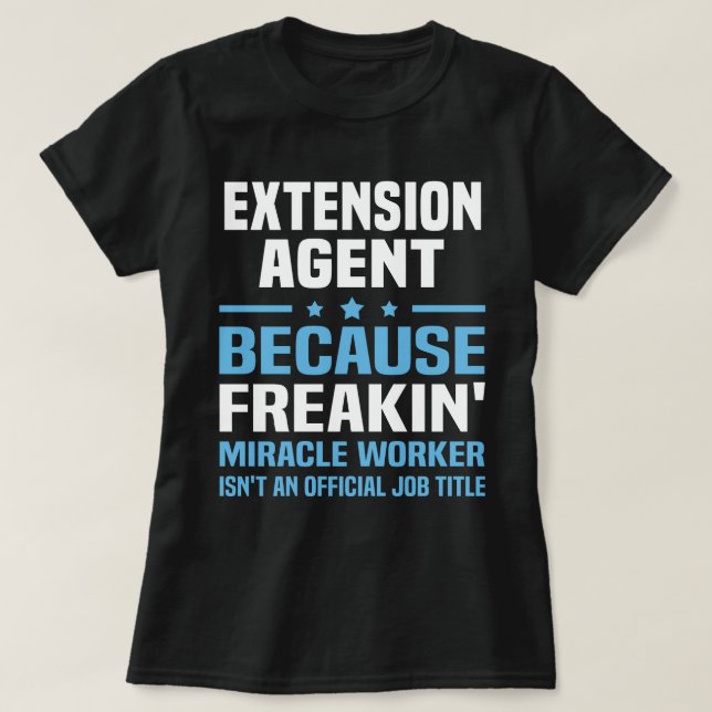 Extension-Agent T-Shirt (Design vorne)