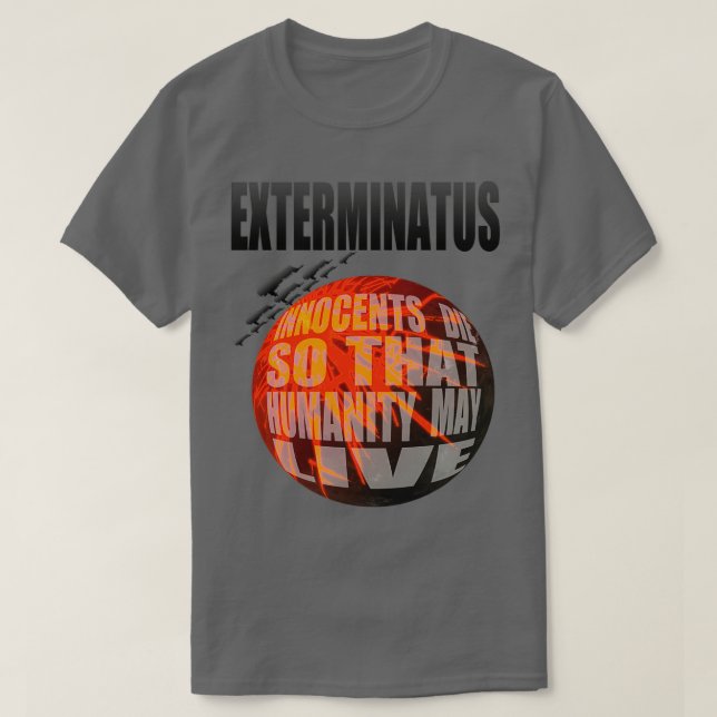 Exterminatus Full Classic TShirt (Design vorne)