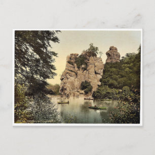 Externstein, I., Detmold, Lippe, Deutschland klass Postkarte