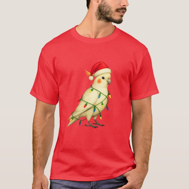 Extra Festlicher Kakadu T-Shirt (Vorderseite)