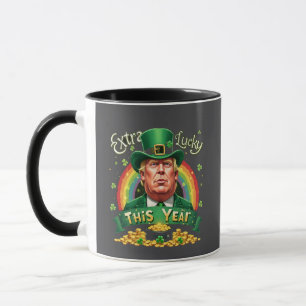 Extra Glück in diesem Jahr St Patrick Day Trump Le Tasse