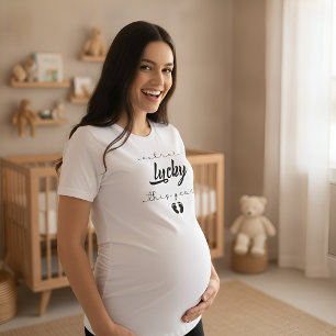 Extra Glückliche Mama Dieses Jahr Niedliche Glüc Tri-Blend Shirt
