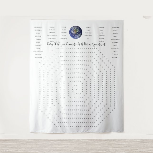 Extra-Große (88" x104") Tapisserien Wandteppich (Vorderseite)