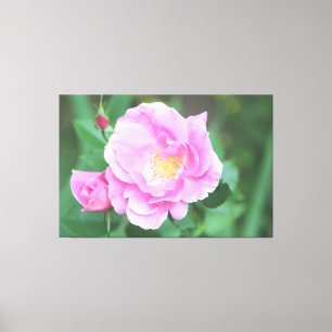 Extra große rosa Leinwand
