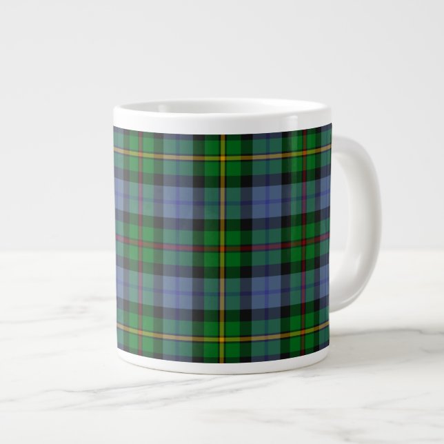 Extra großer Smith Tartan Tee/Kaffee Tasse (Vorderseite Rechts)