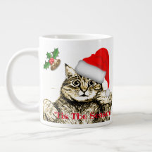 Extra Grosses Personalisiertes Weihnachtskaffee Ta