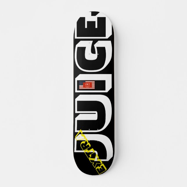 EXTRA JUICE OFFIZIELL 7 3/4" Skateboard Deck (Vorne)