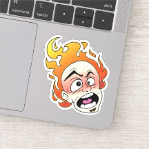 Extra-Klein 3 Zoll x 3 Zoll Vinyl-Aufkleber nach M