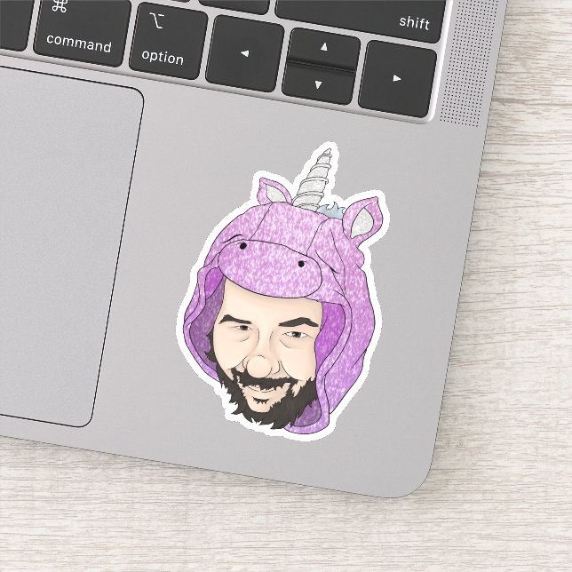 Extra-Klein 3 Zoll x 3 Zoll Vinyl-Aufkleber nach M Aufkleber (Detail)