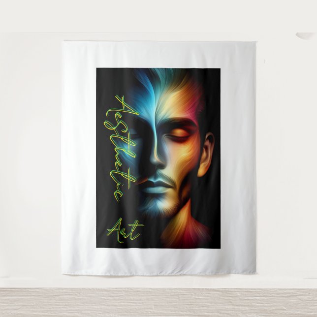 Extra-Large (88"x104") Tapestry Wandteppich (Vorderseite)