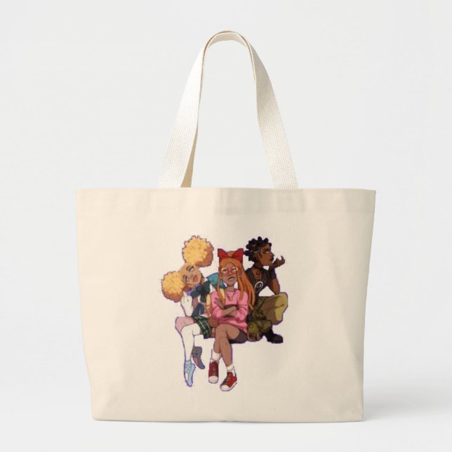 Extra Large Jumbo Tote Bag - Dauerhaft & geräumig  Stoffbeutel (Vorne)
