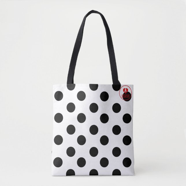 Extra Large Polka Dot - Tasche (Vorderseite)