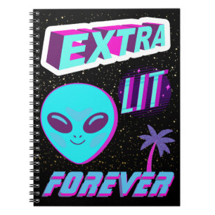 EXTRA LIT FOREVER NOTIZBLOCK