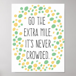 Extra Mile Poster