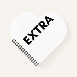 extra notizbuch