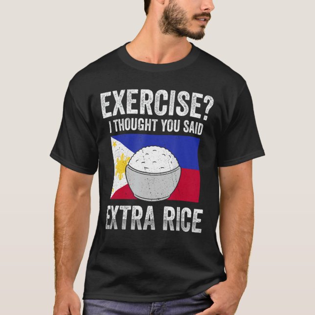 Extra Reis Filipino Flag T-Shirt (Vorderseite)