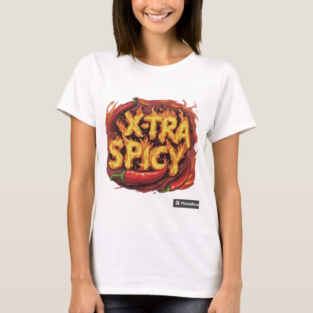 extra scharf T-Shirt (Vorderseite)