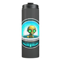 Extra-Terrestrial in einem UFO