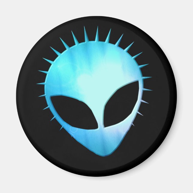 Extra Terrestrial Round Magnet (Vorne)