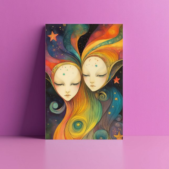 Extragalaktische Energie Beings Light Entities Sta Postkarte (Von Creator hochgeladen)