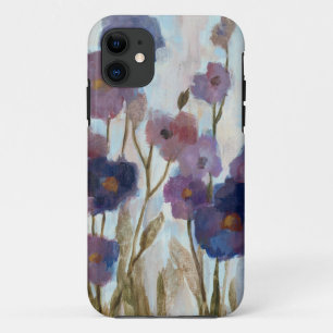 Extrahiertes Blumen in Lila Case-Mate iPhone Hülle