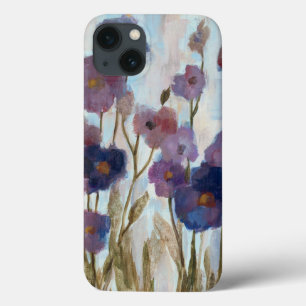 Extrahiertes Blumen in Lila Case-Mate iPhone Hülle