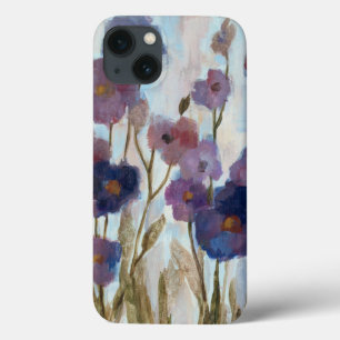 Extrahiertes Blumen in Lila Case-Mate iPhone Hülle