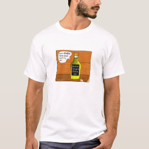 ExtraJungfrau-Olivenöl-Cartoon-T - Shirt