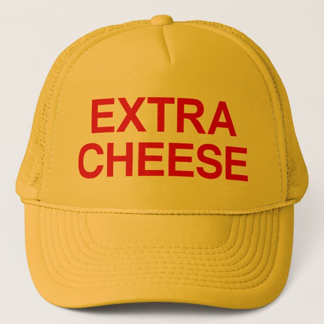 Extrakäse-Fernlastfahrer-Hut Truckerkappe (Vorderseite)