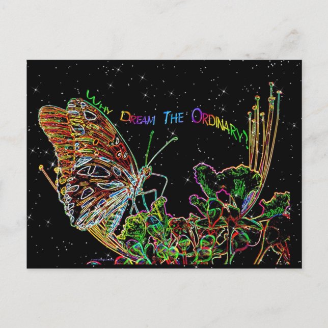 Extraordinary Starry Night Postkarte (Vorderseite)