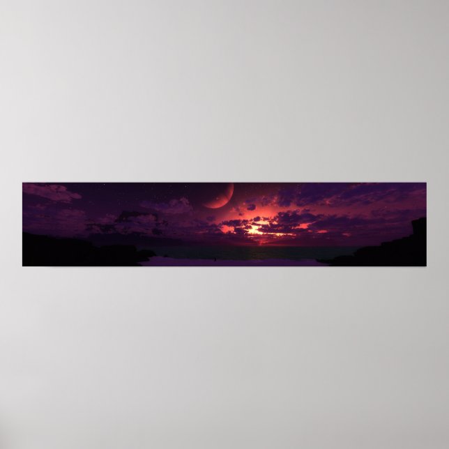 Extrasolar Panorama Poster (Vorne)