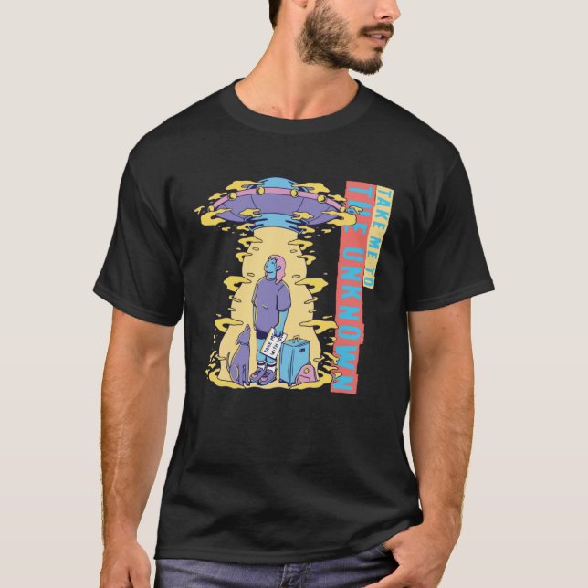 extraterrestrial Alien science fiction T-Shirt (Vorderseite)