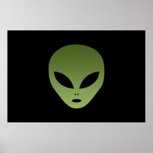Extraterrestrische Alien Poster