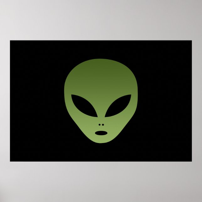 Extraterrestrische Alien Poster (Vorne)
