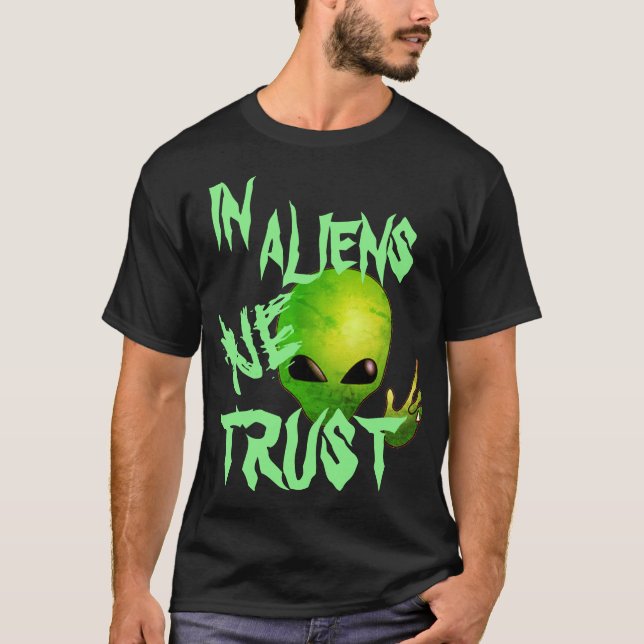 Extraterrestrische Alien Sighting Shirt - UFO Quot (Vorderseite)