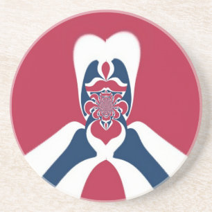 Extraterrestrische E-T Hakuna Matata I Come in Pea Sandstein Untersetzer