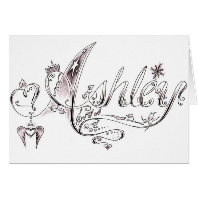 Extravagant Ashley Signature (Vorderseite (Horizontal))