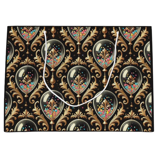 Extravagant Balloons Große Geschenktüte (Vorderseite)