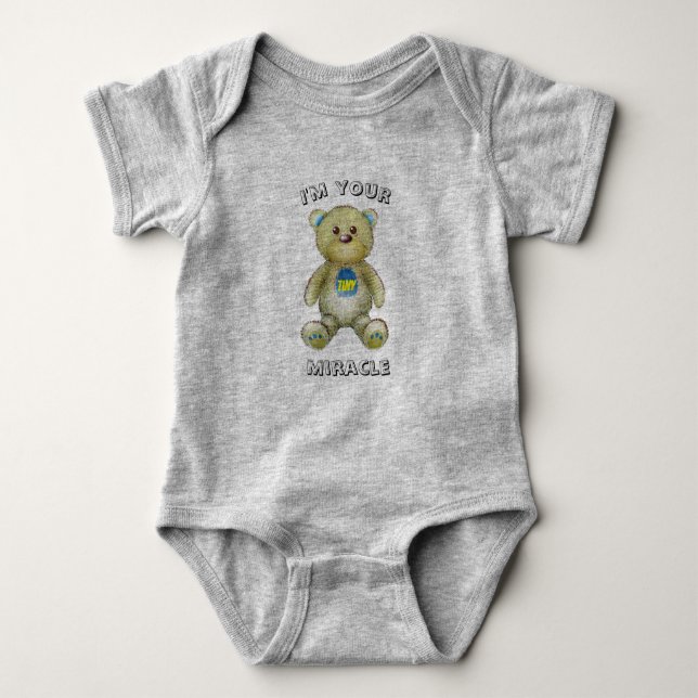 Extravagant Bear Baby Bodysuit Baby Strampler (Vorderseite)