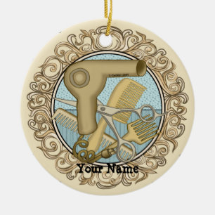 Extravagant Beautician Keramik Ornament